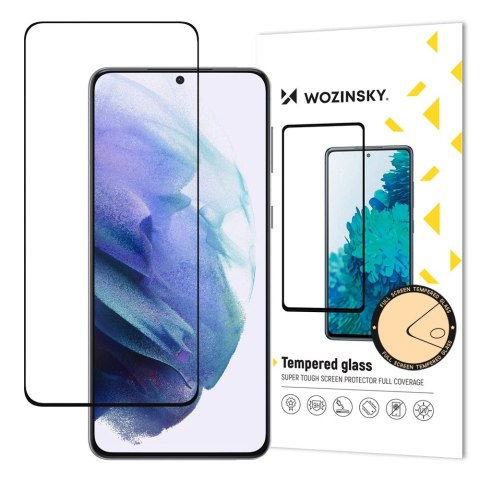 Wozinsky super wytrzymałe szkło hartowane Full Glue na cały ekran z ramką Case Friendly Samsung Galaxy S22 czarny Wozinsky super wytrzymałe szkło hartowane Full Glue na cały ekran z ramką Case Friendly Samsung Galaxy S22 czarny