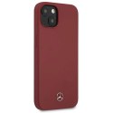 Etui Mercedes Silicone Line na iPhone 13 mini - czerwone Etui Mercedes Silicone Line na iPhone 13 mini - czerwone