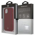 Etui Mercedes Silicone Line na iPhone 13 mini - czerwone Etui Mercedes Silicone Line na iPhone 13 mini - czerwone
