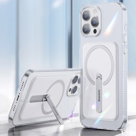 Baseus magnetyczne etui, obudowa Magnetic Phone Case iPhone 13 Pro (6,1" 2021) przezroczysty Baseus magnetyczne etui, obudowa Magnetic Phone Case iPhone 13 Pro (6,1" 2021) przezroczysty