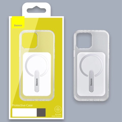 Baseus magnetyczne etui, obudowa Magnetic Phone Case iPhone 13 Pro (6,1" 2021) przezroczysty Baseus magnetyczne etui, obudowa Magnetic Phone Case iPhone 13 Pro (6,1" 2021) przezroczysty