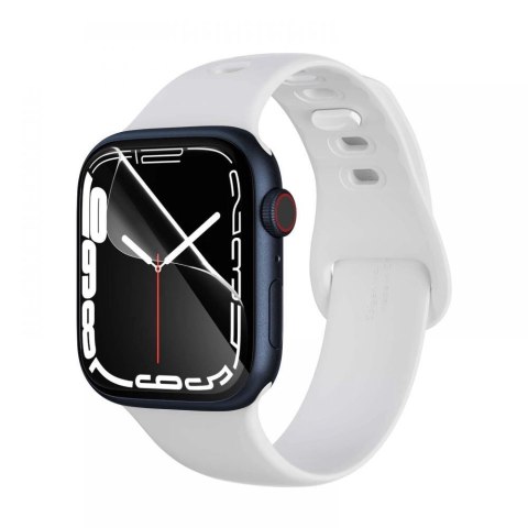 Folia ochronna Spigen Neo Flex na Apple Watch 4/5/6/7/8/SE (44/45 mm) - 3 szt. Folia ochronna Spigen Neo Flex na Apple Watch 4/5/6/7/8/SE (44/45 mm) - 3 szt.