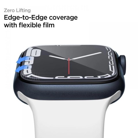 Folia ochronna Spigen Neo Flex na Apple Watch 4/5/6/7/8/SE (44/45 mm) - 3 szt. Folia ochronna Spigen Neo Flex na Apple Watch 4/5/6/7/8/SE (44/45 mm) - 3 szt.
