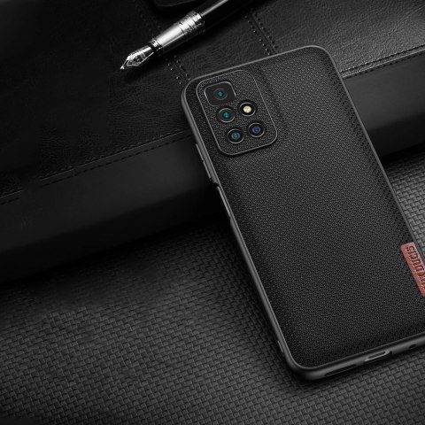 Dux Ducis Fino etui pokrowiec pokryty nylonowym materiałem Xiaomi Redmi 10 niebieski Dux Ducis Fino etui pokrowiec pokryty nylonowym materiałem Xiaomi Redmi 10 niebieski