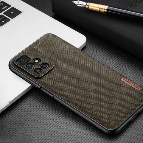 Dux Ducis Fino etui pokrowiec pokryty nylonowym materiałem Xiaomi Redmi 10 niebieski Dux Ducis Fino etui pokrowiec pokryty nylonowym materiałem Xiaomi Redmi 10 niebieski