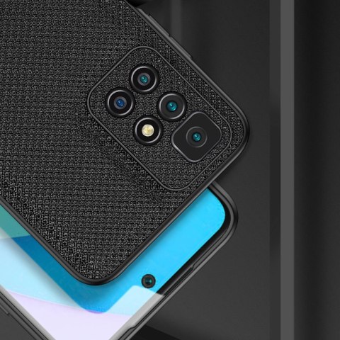 Dux Ducis Fino etui pokrowiec pokryty nylonowym materiałem Xiaomi Redmi 10 niebieski Dux Ducis Fino etui pokrowiec pokryty nylonowym materiałem Xiaomi Redmi 10 niebieski