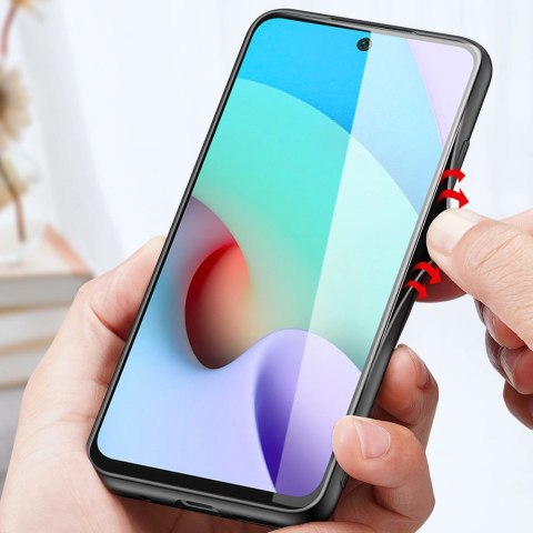 Dux Ducis Fino etui pokrowiec pokryty nylonowym materiałem Xiaomi Redmi 10 niebieski Dux Ducis Fino etui pokrowiec pokryty nylonowym materiałem Xiaomi Redmi 10 niebieski