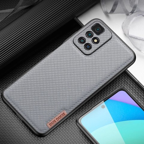 Dux Ducis Fino etui pokrowiec pokryty nylonowym materiałem Xiaomi Redmi 10 niebieski Dux Ducis Fino etui pokrowiec pokryty nylonowym materiałem Xiaomi Redmi 10 niebieski