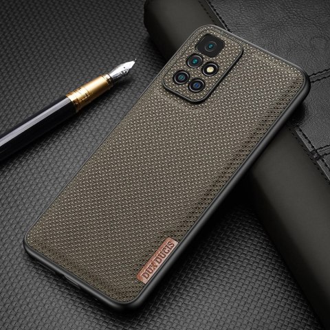 Dux Ducis Fino etui pokrowiec pokryty nylonowym materiałem Xiaomi Redmi 10 niebieski Dux Ducis Fino etui pokrowiec pokryty nylonowym materiałem Xiaomi Redmi 10 niebieski