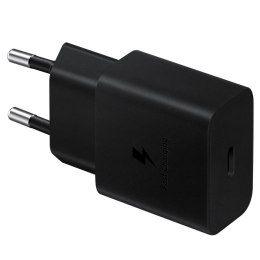 Samsung ładowarka sieciowa USB Typ C 15W PD AFC czarny (EP-T1510NBEGEU)