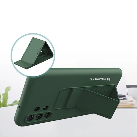 Wozinsky Kickstand Case silikonowe etui z podstawką etui Xiaomi Redmi Note 11 Pro czerwone Wozinsky Kickstand Case silikonowe etui z podstawką etui Xiaomi Redmi Note 11 Pro czerwone