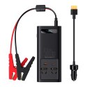 Baseus samochodowa przetwornica inwerter prądu 150W 12V / 500W 220V (wtyczka EU i CN) czarny (CGNB000101)