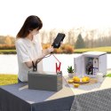 Baseus samochodowa przetwornica inwerter prądu 150W 12V / 500W 220V (wtyczka EU i CN) czarny (CGNB000101)