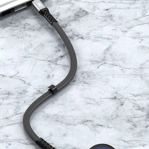 Kabel Dudao L10P Lightning - USB-C PD 20W 0,23m - czarny Kabel Dudao L10P Lightning - USB-C PD 20W 0,23m - czarny