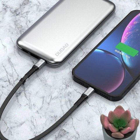 Kabel Dudao L10P Lightning - USB-C PD 20W 0,23m - czarny Kabel Dudao L10P Lightning - USB-C PD 20W 0,23m - czarny