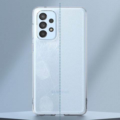 Ringke Fusion Matte etui pokrowiec z żelową ramką Samsung Galaxy A73 półprzezroczysty Ringke Fusion Matte etui pokrowiec z żelową ramką Samsung Galaxy A73 półprzezroczysty
