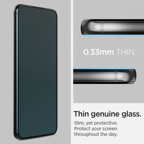 Szkło hartowane Spigen Glas.tR EZ Fit na Samsung Galaxy S22 - 2 szt. Szkło hartowane Spigen Glas.tR EZ Fit na Samsung Galaxy S22 - 2 szt.