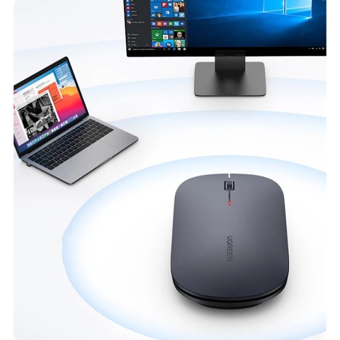 Ugreen poręczna myszka bezprzewodowa USB zielony (MU001) Ugreen poręczna myszka bezprzewodowa USB zielony (MU001)
