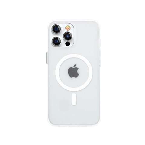 Kingxbar PQY Elegant Series magnetyczne etui do iPhone 13 Pro obudowa pokrowiec biały (kompatybilne z MagSafe) Kingxbar PQY Elegant Series magnetyczne etui do iPhone 13 Pro obudowa pokrowiec biały (kompatybilne z MagSafe)