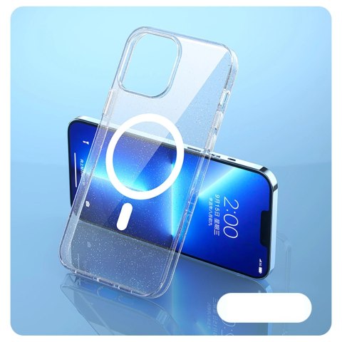 Kingxbar PQY Elegant Series magnetyczne etui do iPhone 13 Pro obudowa pokrowiec biały (kompatybilne z MagSafe) Kingxbar PQY Elegant Series magnetyczne etui do iPhone 13 Pro obudowa pokrowiec biały (kompatybilne z MagSafe)