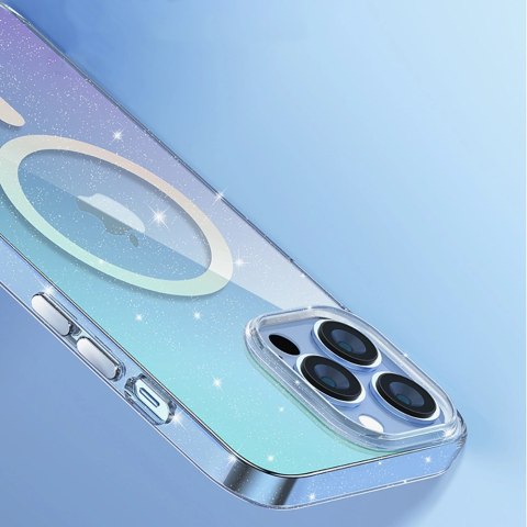 Kingxbar PQY Elegant Series magnetyczne etui do iPhone 13 Pro obudowa pokrowiec biały (kompatybilne z MagSafe) Kingxbar PQY Elegant Series magnetyczne etui do iPhone 13 Pro obudowa pokrowiec biały (kompatybilne z MagSafe)