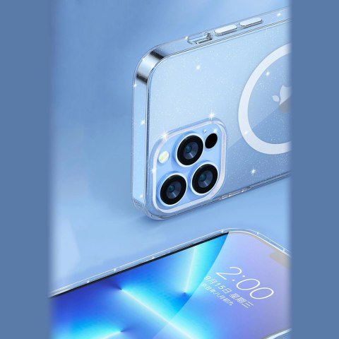 Kingxbar PQY Elegant Series magnetyczne etui do iPhone 13 Pro obudowa pokrowiec biały (kompatybilne z MagSafe) Kingxbar PQY Elegant Series magnetyczne etui do iPhone 13 Pro obudowa pokrowiec biały (kompatybilne z MagSafe)