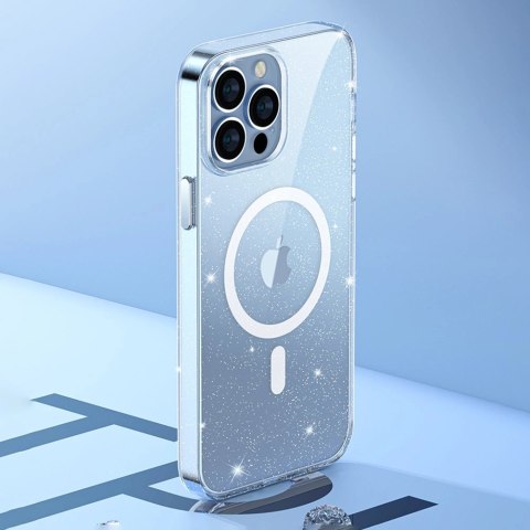 Kingxbar PQY Elegant Series magnetyczne etui do iPhone 13 Pro obudowa pokrowiec biały (kompatybilne z MagSafe) Kingxbar PQY Elegant Series magnetyczne etui do iPhone 13 Pro obudowa pokrowiec biały (kompatybilne z MagSafe)