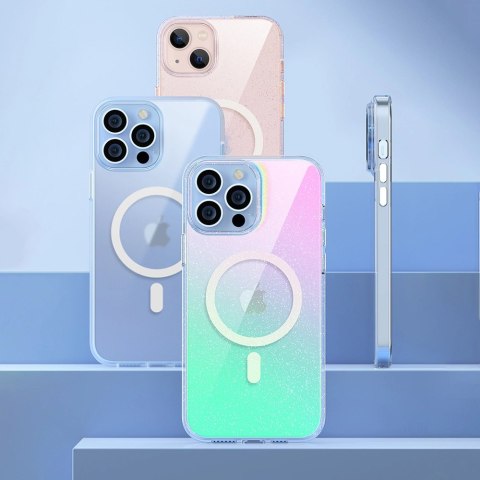 Kingxbar PQY Elegant Series magnetyczne etui do iPhone 13 Pro obudowa pokrowiec biały (kompatybilne z MagSafe) Kingxbar PQY Elegant Series magnetyczne etui do iPhone 13 Pro obudowa pokrowiec biały (kompatybilne z MagSafe)