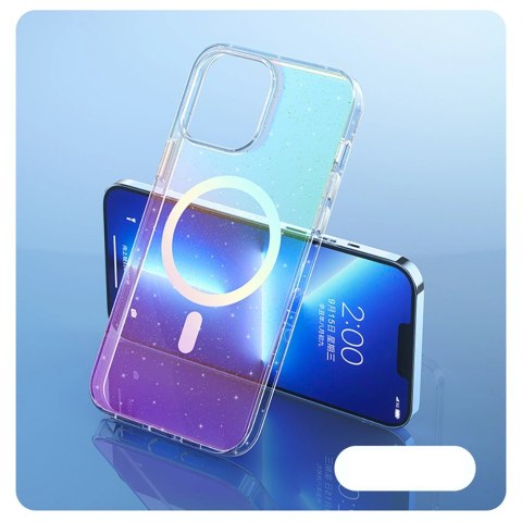 Kingxbar PQY Elegant Series magnetyczne etui do iPhone 13 Pro obudowa pokrowiec biały (kompatybilne z MagSafe) Kingxbar PQY Elegant Series magnetyczne etui do iPhone 13 Pro obudowa pokrowiec biały (kompatybilne z MagSafe)