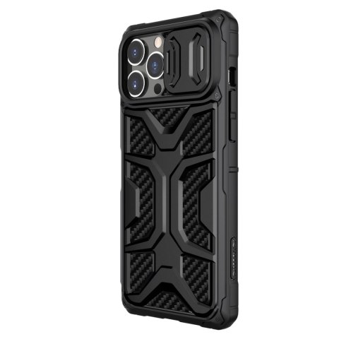 Nillkin Adventurer Case etui do iPhone 13 Pro pancerny pokrowiec z osłoną na aparat czarny Nillkin Adventurer Case etui do iPhone 13 Pro pancerny pokrowiec z osłoną na aparat czarny