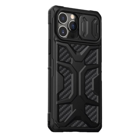 Nillkin Adventurer Case etui do iPhone 13 Pro pancerny pokrowiec z osłoną na aparat czarny Nillkin Adventurer Case etui do iPhone 13 Pro pancerny pokrowiec z osłoną na aparat czarny