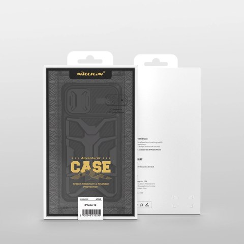 Nillkin Adventurer Case etui do iPhone 13 Pro pancerny pokrowiec z osłoną na aparat czerwony Nillkin Adventurer Case etui do iPhone 13 Pro pancerny pokrowiec z osłoną na aparat czerwony