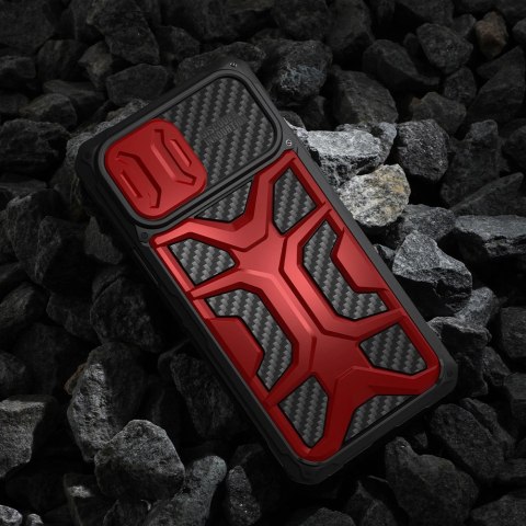 Nillkin Adventurer Case etui do iPhone 13 Pro pancerny pokrowiec z osłoną na aparat czerwony Nillkin Adventurer Case etui do iPhone 13 Pro pancerny pokrowiec z osłoną na aparat czerwony