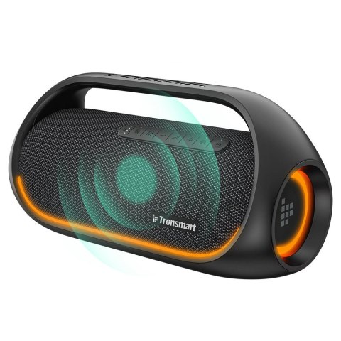Tronsmart Bang wodoodporny głośnik bezprzewodowy Bluetooth 60W z funkcją Powerbank czarny (723928) Tronsmart Bang wodoodporny głośnik bezprzewodowy Bluetooth 60W z funkcją Powerbank czarny (723928)