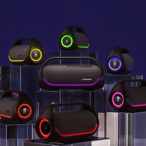 Tronsmart Bang wodoodporny głośnik bezprzewodowy Bluetooth 60W z funkcją Powerbank czarny (723928) Tronsmart Bang wodoodporny głośnik bezprzewodowy Bluetooth 60W z funkcją Powerbank czarny (723928)