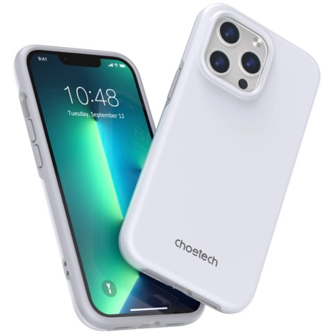 Choetech MFM Anti-drop case etui Made For MagSafe do iPhone 13 Pro biały (PC0113-MFM-WH) Choetech MFM Anti-drop case etui Made For MagSafe do iPhone 13 Pro biały (PC0113-MFM-WH)