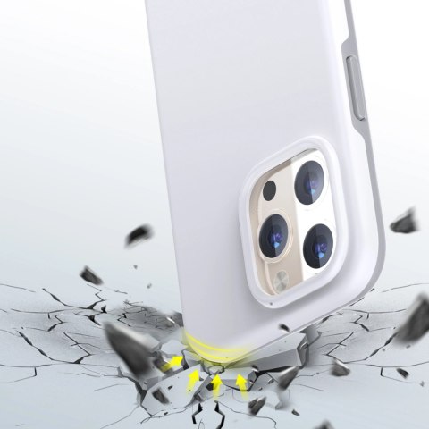 Choetech MFM Anti-drop case etui Made For MagSafe do iPhone 13 Pro biały (PC0113-MFM-WH) Choetech MFM Anti-drop case etui Made For MagSafe do iPhone 13 Pro biały (PC0113-MFM-WH)