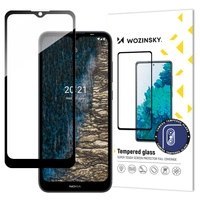 Wozinsky Full Glue szkło hartowane Nokia C20/C10 na cały ekran z ramką czarny Wozinsky Full Glue szkło hartowane Nokia C20/C10 na cały ekran z ramką czarny