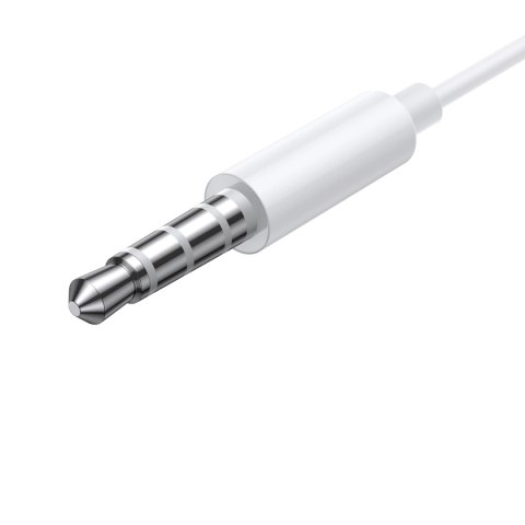 Baseus Encok H17 słuchawki przewodowe minijack 3.5mm biały (NGCR020002) Baseus Encok H17 słuchawki przewodowe minijack 3.5mm biały (NGCR020002)
