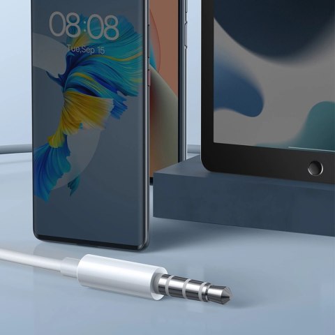 Baseus Encok H17 słuchawki przewodowe minijack 3.5mm biały (NGCR020002) Baseus Encok H17 słuchawki przewodowe minijack 3.5mm biały (NGCR020002)