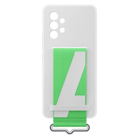 Samsung Strap Silicone Cover etui pokrowiec do Samsung Galaxy A53 5G biały (EF-GA536TWEGWW) Samsung Strap Silicone Cover etui pokrowiec do Samsung Galaxy A53 5G biały (EF-GA536TWEGWW)