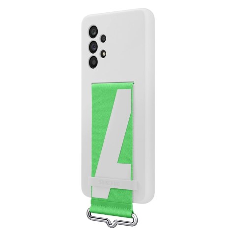 Samsung Strap Silicone Cover etui pokrowiec do Samsung Galaxy A53 5G biały (EF-GA536TWEGWW) Samsung Strap Silicone Cover etui pokrowiec do Samsung Galaxy A53 5G biały (EF-GA536TWEGWW)