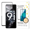 Wozinsky super wytrzymałe szkło hartowane Full Glue na cały ekran z ramką Case Friendly Oppo A76 / Oppo A36 / Realme 9i czarny Wozinsky super wytrzymałe szkło hartowane Full Glue na cały ekran z ramką Case Friendly Oppo A76 / Oppo A36 / Realme 9i czarny