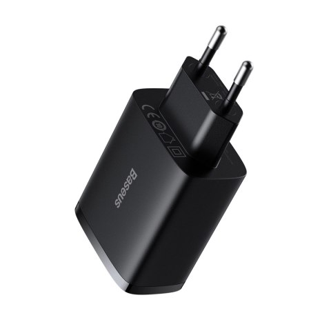 Baseus Compact ładowarka sieciowa 3x USB 17W czarny (CCXJ020101) Baseus Compact ładowarka sieciowa 3x USB 17W czarny (CCXJ020101)