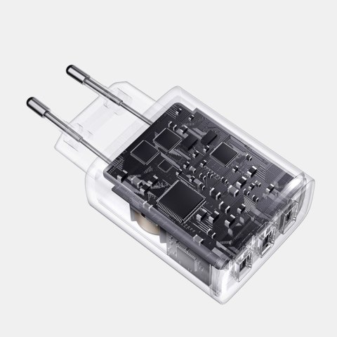 Baseus Compact ładowarka sieciowa 3x USB 17W czarny (CCXJ020101) Baseus Compact ładowarka sieciowa 3x USB 17W czarny (CCXJ020101)