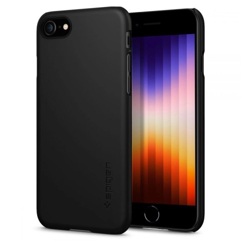 Etui Spigen Thin Fit na iPhone 7 / 8 / SE 2020 / 2022 - czarne