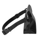 Wodoodporna saszetka / nerka PVC - czarna
