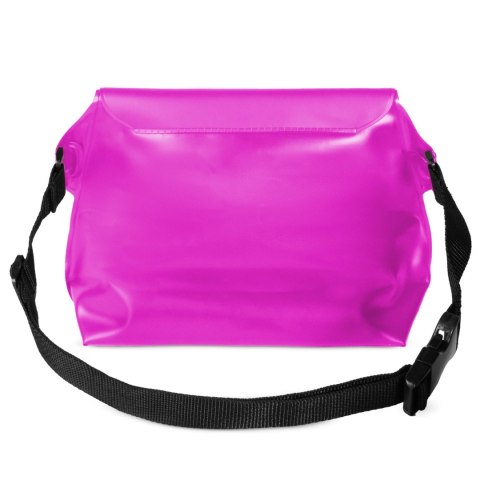 Wodoodporna saszetka / nerka PVC - różowa Wodoodporna saszetka / nerka PVC - różowa