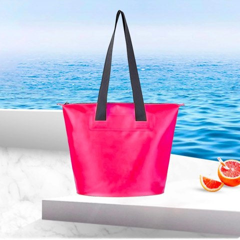 Wodoodporna torba 11L PVC - różowa Wodoodporna torba 11L PVC - różowa