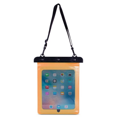 Wodoodporne etui do tabletu PVC - pomarańczowe Wodoodporne etui do tabletu PVC - pomarańczowe